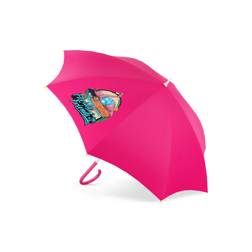 Pretty in Pink Flamingo Umbrella